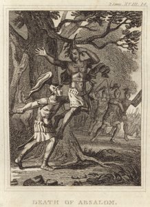 Death of Absalom by English School
