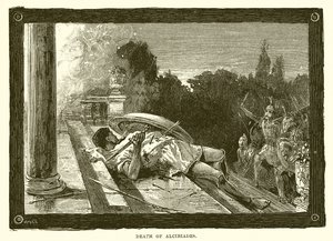 Death of Alcibiades by English School