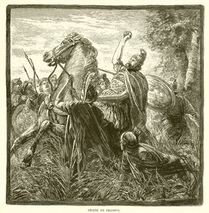 Death of Crassus by English School