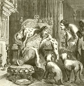 Death of James I, 1525 by English School