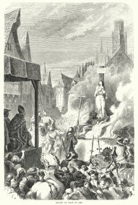 Death of Joan of Arc by English School