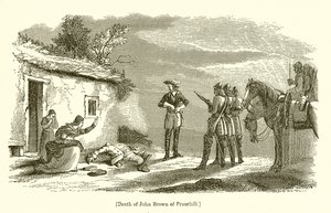 Death of John Brown of Priesthill by English School