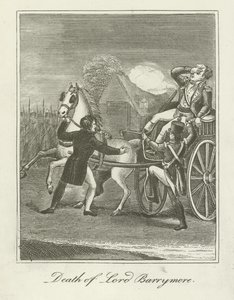 Death of Lord Barrymore by English School