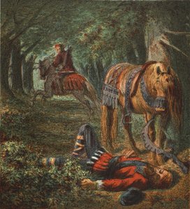 Death of William the Second, pub. 1890 by English School