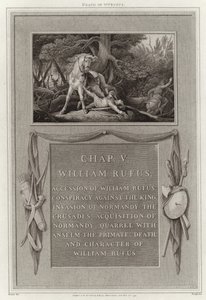 Death of William Rufus by English School