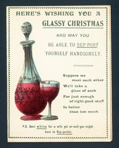 Decanter and Glass of Red Wine
