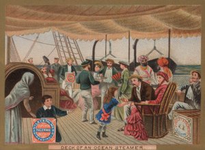 Deck of an Ocean Steamer