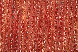 Decorative End Paper by English School
