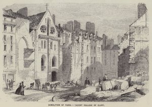 Demolition of Paris, Ancient College of Cluny
