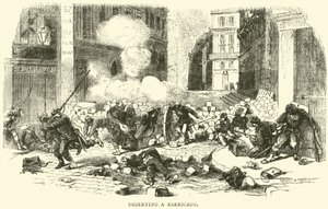 Deserting a Barricade, April 1871