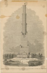 Design by Charles Burton for the Conversion of Crystal Palace by English School
