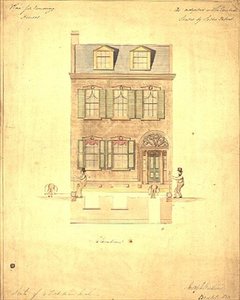 Design for the Little Theatre, Haymarket, c.1800