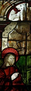 Window depicting Christ and the Fishermen (detail)