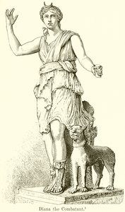 Diana the Combatant by English School