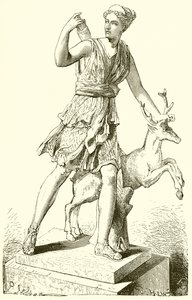 Diana with the Hind by English School