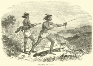 Diggers on land by English School