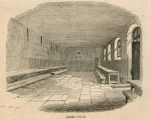 Dining Ward at Newgate Prison by English School