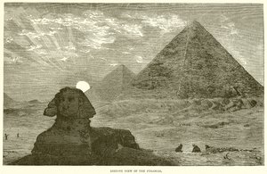 Distant View of the Pyramids