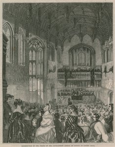 Distribution of the Government School of Design at Crosby Hall by English School