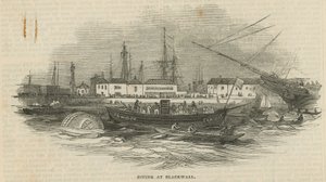 Diving at Blackwall