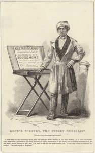 Doctor Bokanky the Street Herbalist by English School