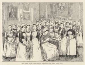 Doll Nurses at the Bazaar for the New Hospital for Women, Euston Road