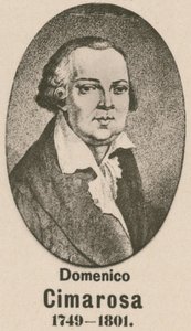 Domenico Cimarosa by English School