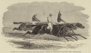 Doncaster Races, the Dead-Heat for the St Leger Stakes, between 