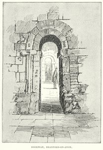 Doorway, Bradford-on-Avon by English School