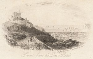 Dover from the Deal Road by English School