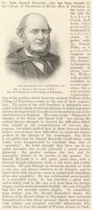Dr J Russell Reynolds, FRS, the New President of the College of Physicians by English School