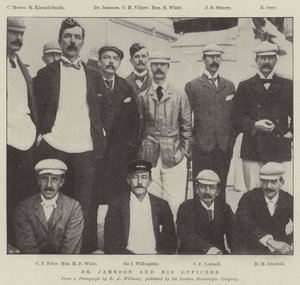 Dr Jameson and His Officers by English School