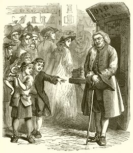 Dr. Johnson Visiting the Market-Place