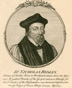Dr Nicholas Ridley by English School