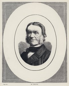 Dr Tholuck (engraving) by English School