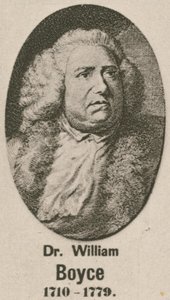 Dr William Boyce by English School