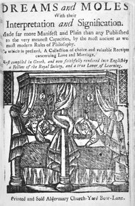 Dreams and Moles, titlepage by English School