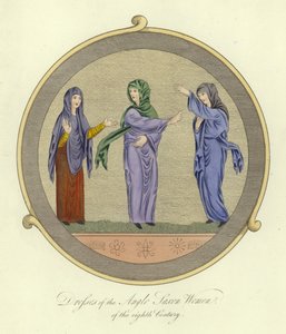 Dresses of the Anglo-Saxon Women of the 8th Century
