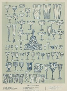 Drinking Glasses by English School