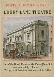 Drury-Lane Theatre by English School