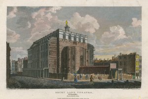 Drury Lane Theatre, Westminster, London; Burnt Down in 1809