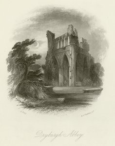 Dryburgh Abbey by English School