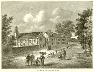 Dulwich College in 1750