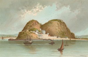 Dumbarton Castle by English School