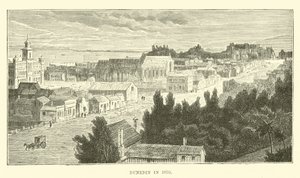 Dunedin in 1870 by English School