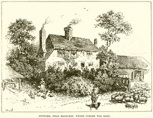 Dunford, near Midhurst, where Cobden was born by English School