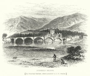 Dunkeld Bridge by English School