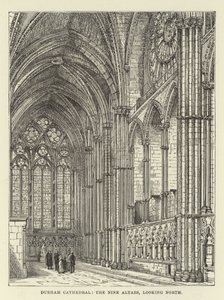 Durham Cathedral, the Nine Altars, looking north by English School