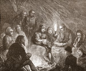 Dutch Protestants in hiding by English School