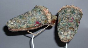 Early 17th century mules by English School